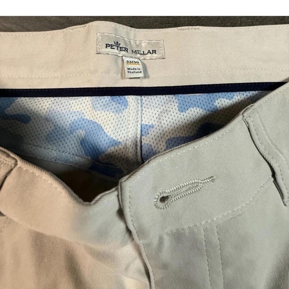 Peter Millar Performance Pant Men’s 33x30 Gale Gray - Picture 4 of 6